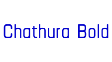 Chathura Bold шрифт